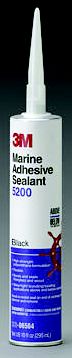 3M 6504 5200 Marine Sealant Black