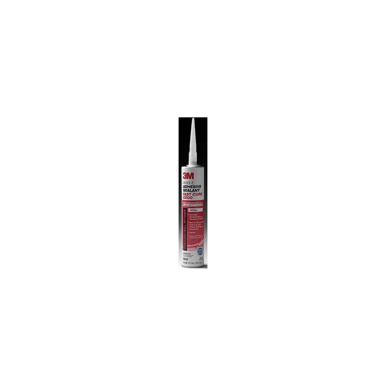 3M 6520 5200 Fast Cure White - 10 oz. Cartridge