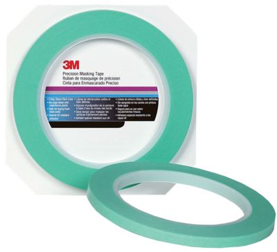 3M 6525 Precision Masking Tape, 1/4" x 60 Yards