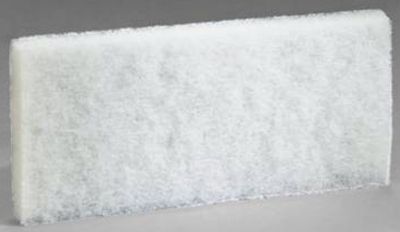 3M 8440 White Doodlebug Cleansing Pads, Fine 5/Box