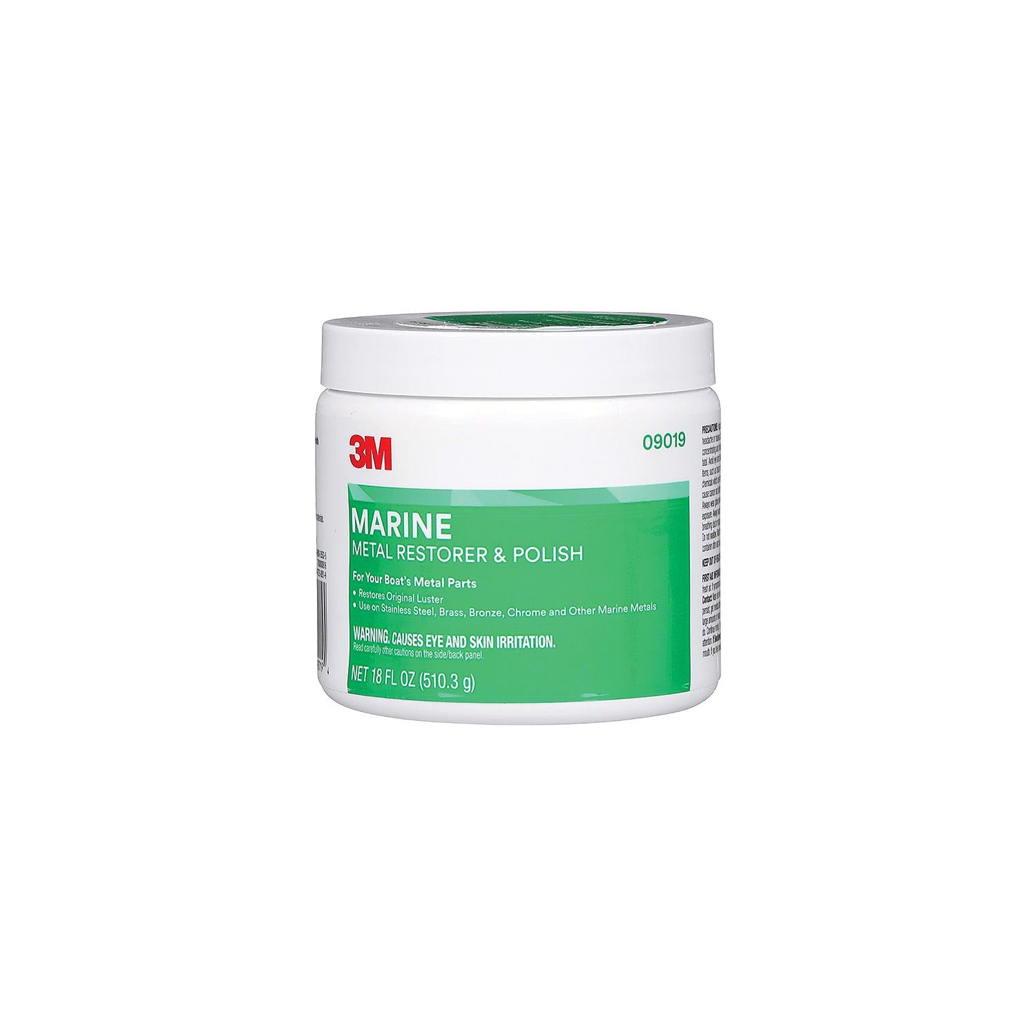 3M 9019 Metal Restorer & Polish Paste, 18 oz.
