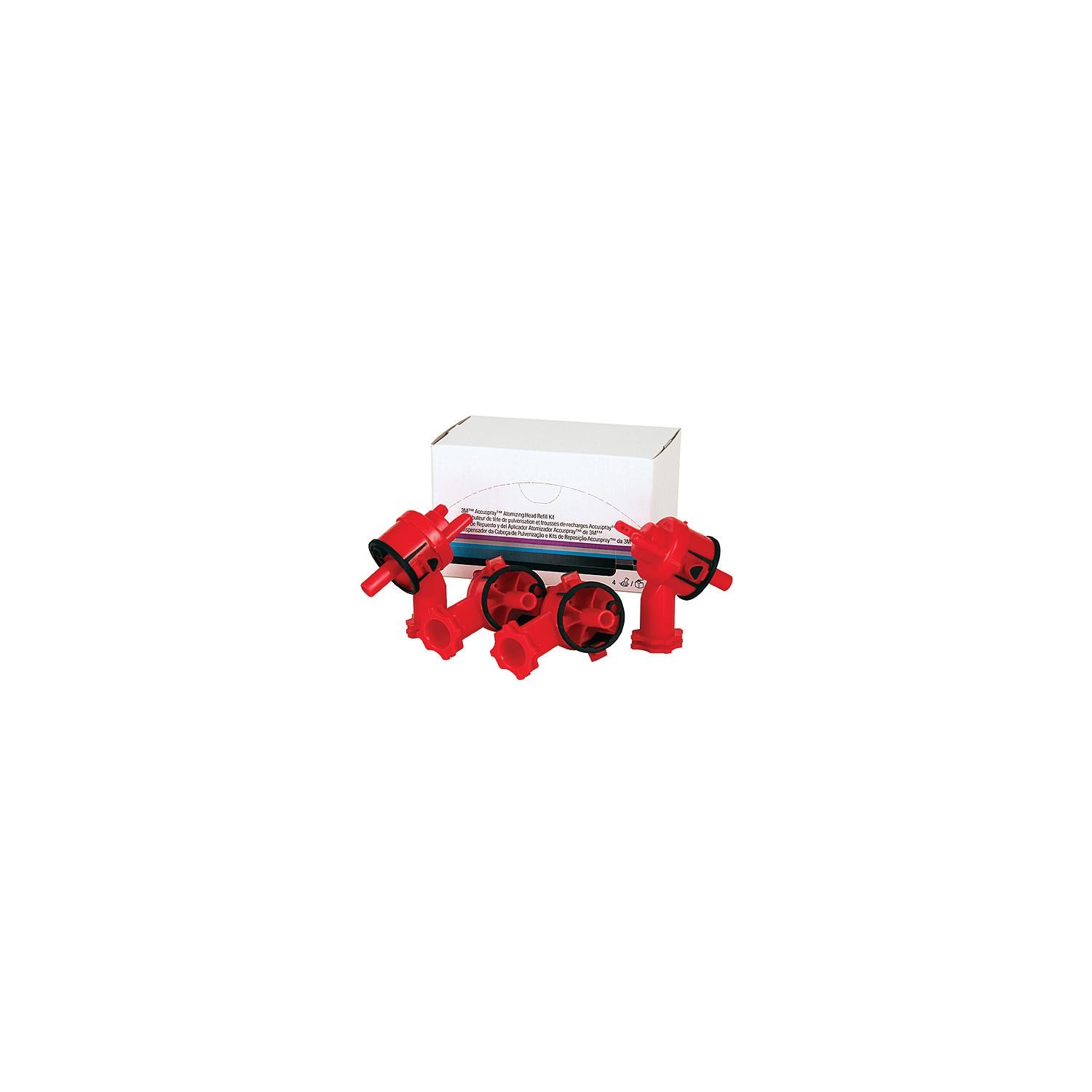3M 16609 Atomizing Head 2.0mm Red Opaque