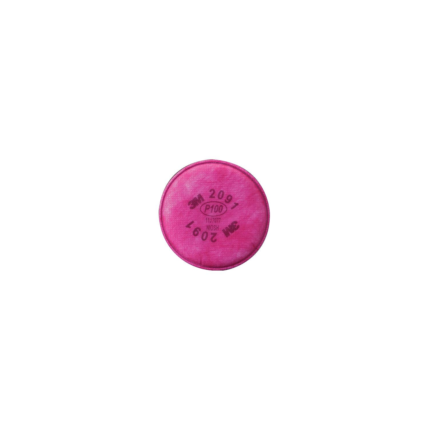 3M 2091P100 P100 Particulate Filter 2/Bag