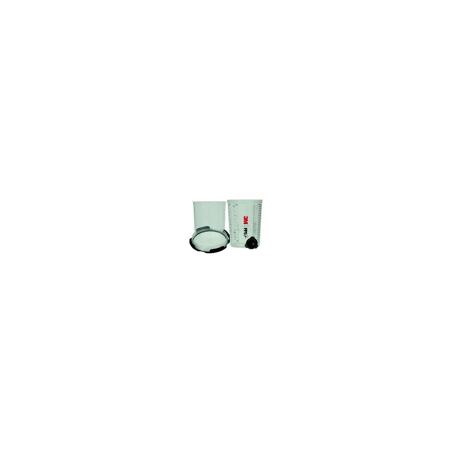 3M 26114 PPSâ„¢ Series 2.0 Spray Cup System, Mini (6.8oz, 200ml), 50/pk