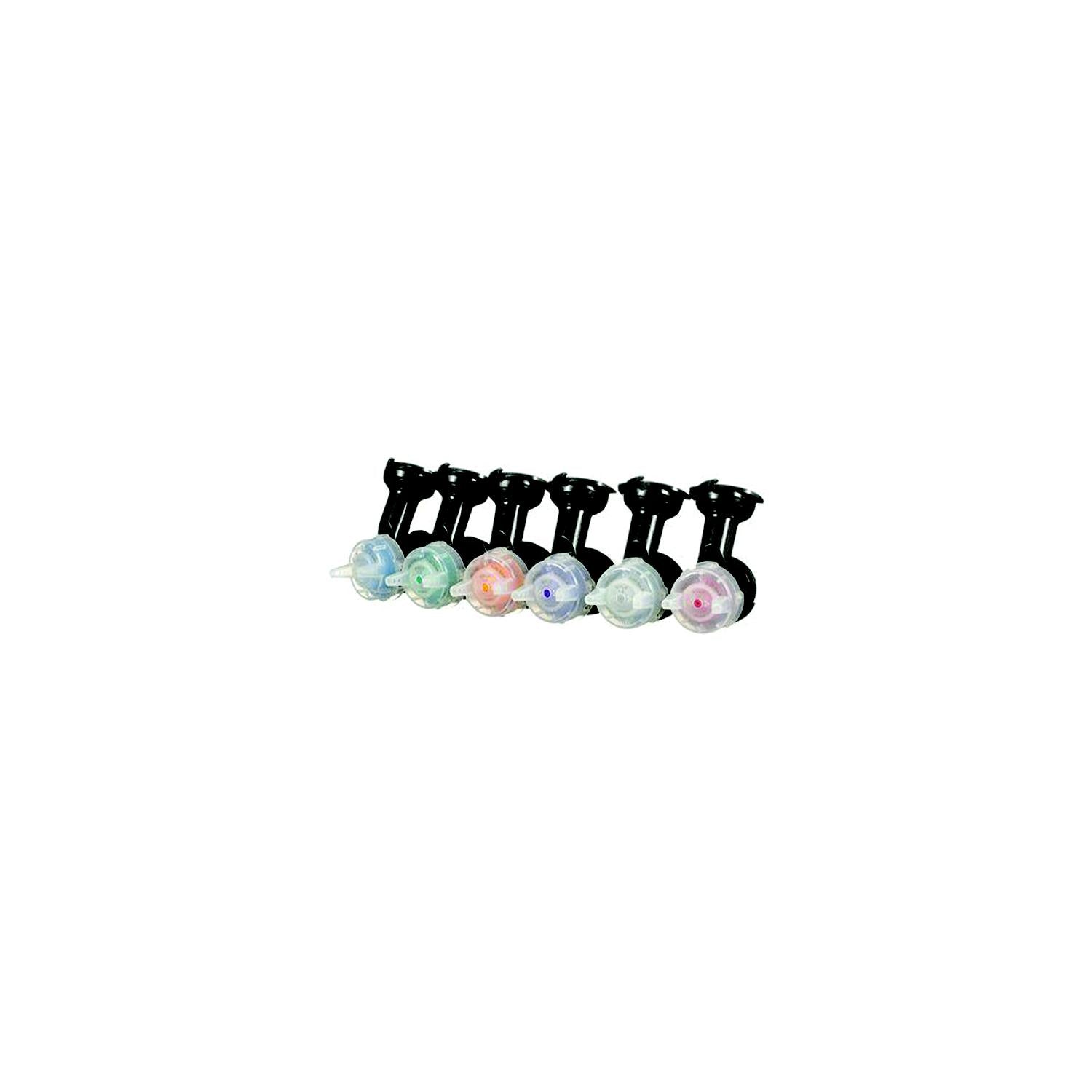 3M 26730 Performance Gravity HVLP Atomizing Head Refill Kit, Variety 6/pk