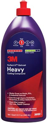 3M 36101 Perfect-Itâ„¢ Gelcoat Heavy Cutting Compound, Pt.