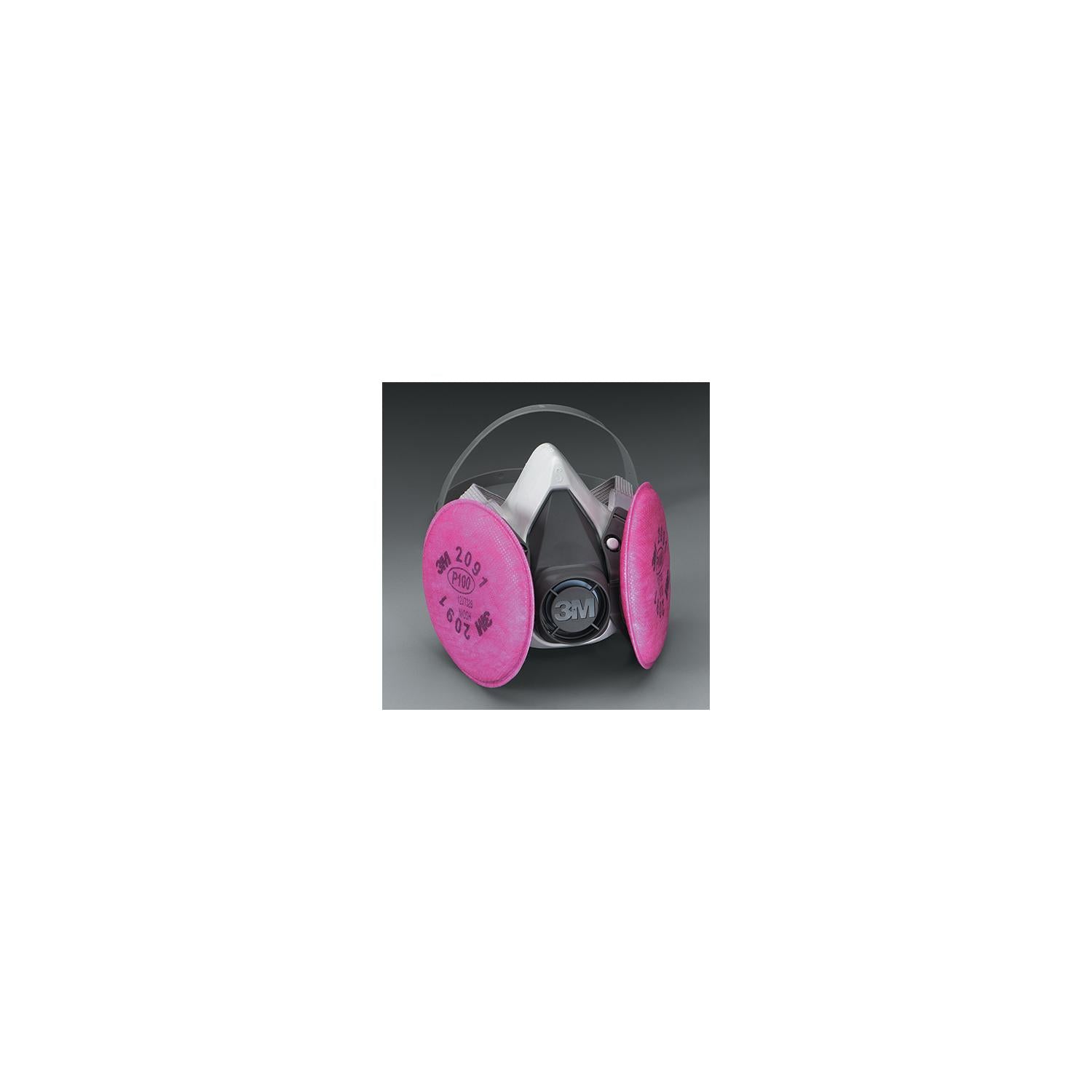 3M 6291 6000 Series Half Facepiece Respirator Assembly
