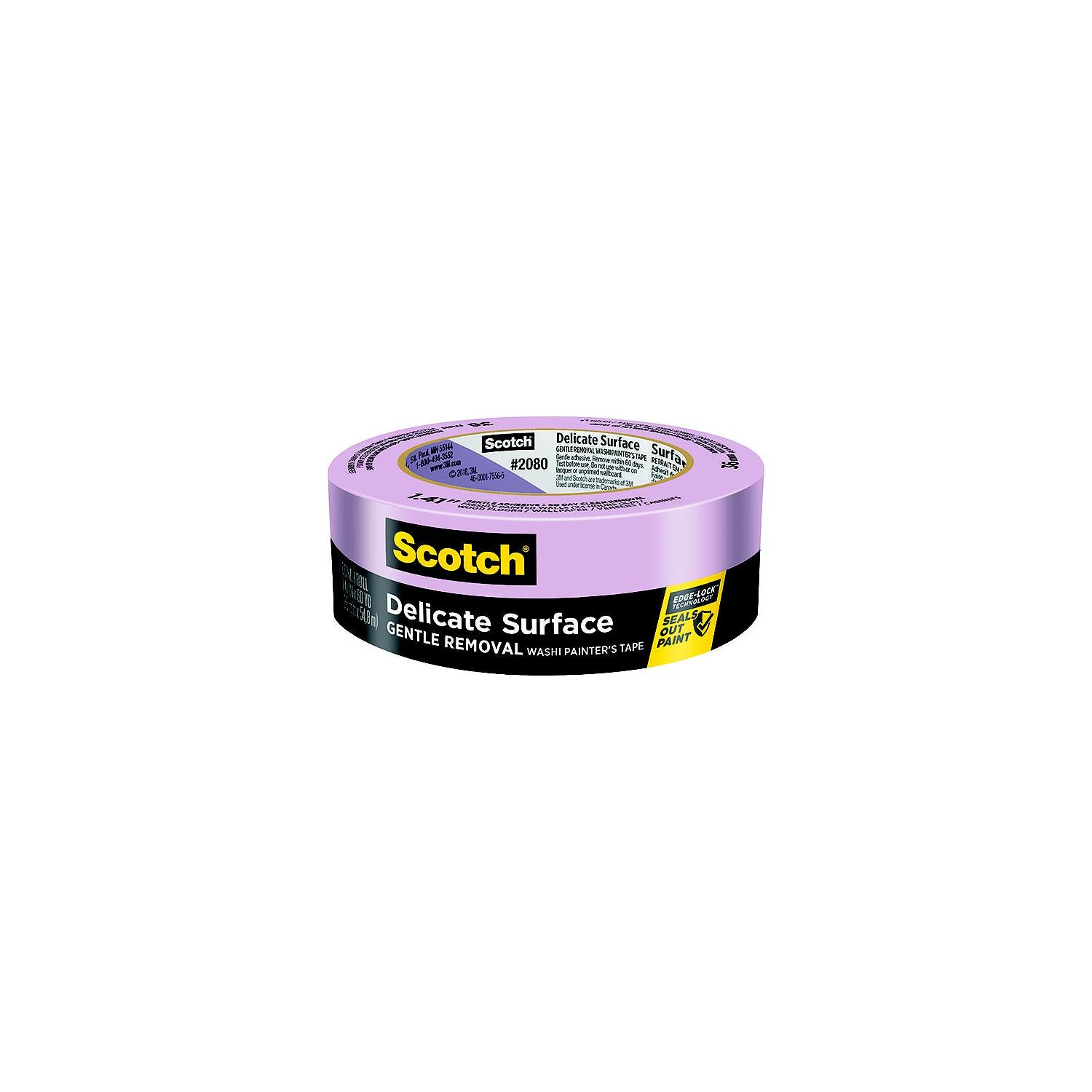 3M 80988 80988P Scotchâ„¢ Delicate Surface Painters Tape 2080, 3/4