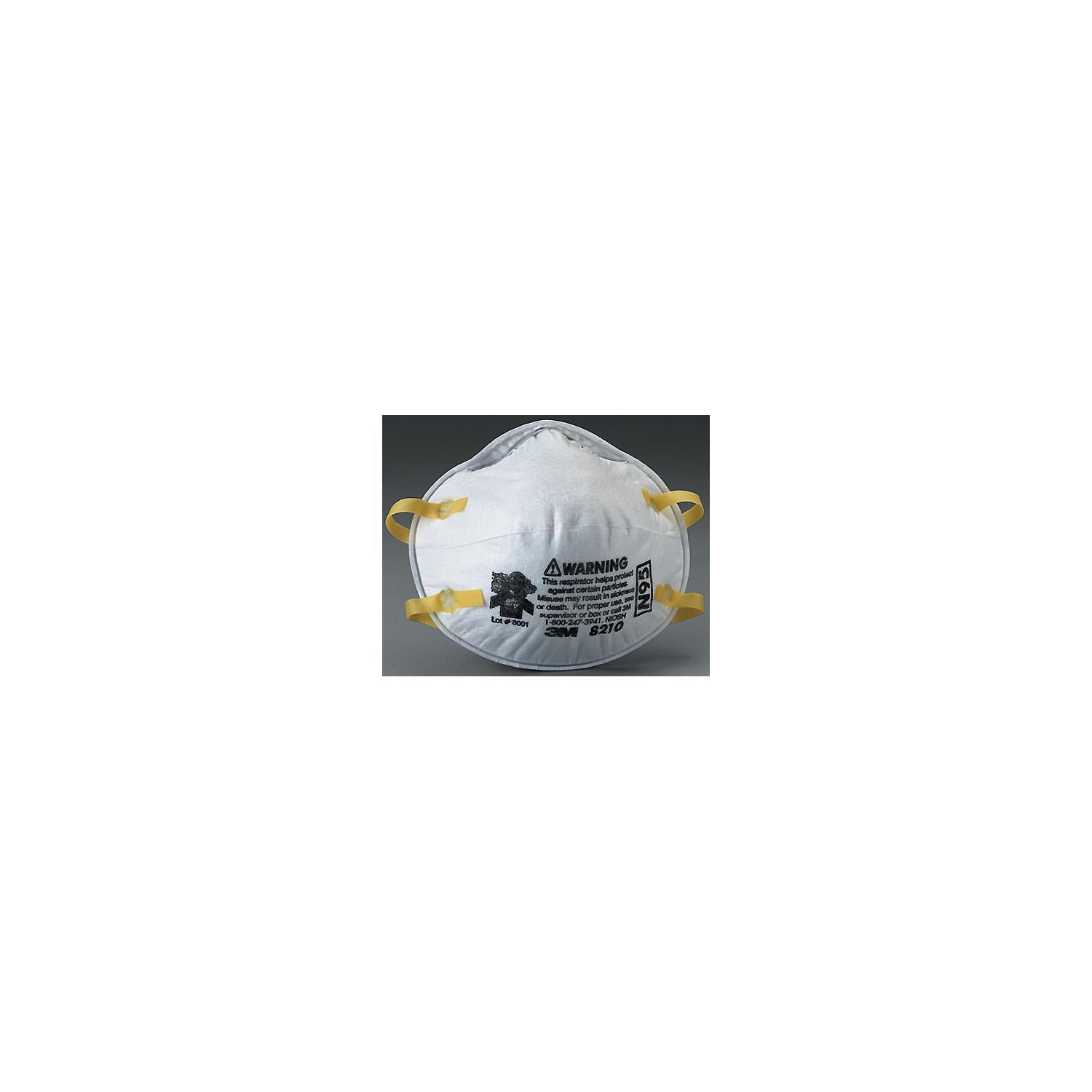 3M 8210N95 Particulate Respirator 8210, N95