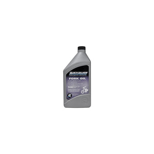 Quicksilver 8M0128410 High Performance Fork Oil, 5W, Qt., 6/case