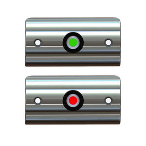 TACO Rub Rail Mounted Navigation Lights f/Boats Up To 30 - Port  Starboard Included [F38-6602-1]