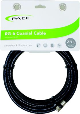 Pace 138-050 138050 RG-6 Coaxial Cable, 50'