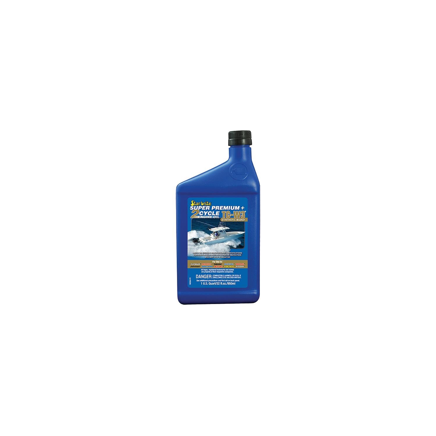 Star brite 19232 Super Premium TC-W3 2-Cycle Engine Oil, Qt., 12/case