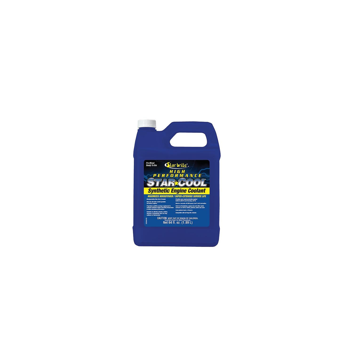 Star brite 33264 CoolÂ® Synthetic Engine Coolant, 64 oz.