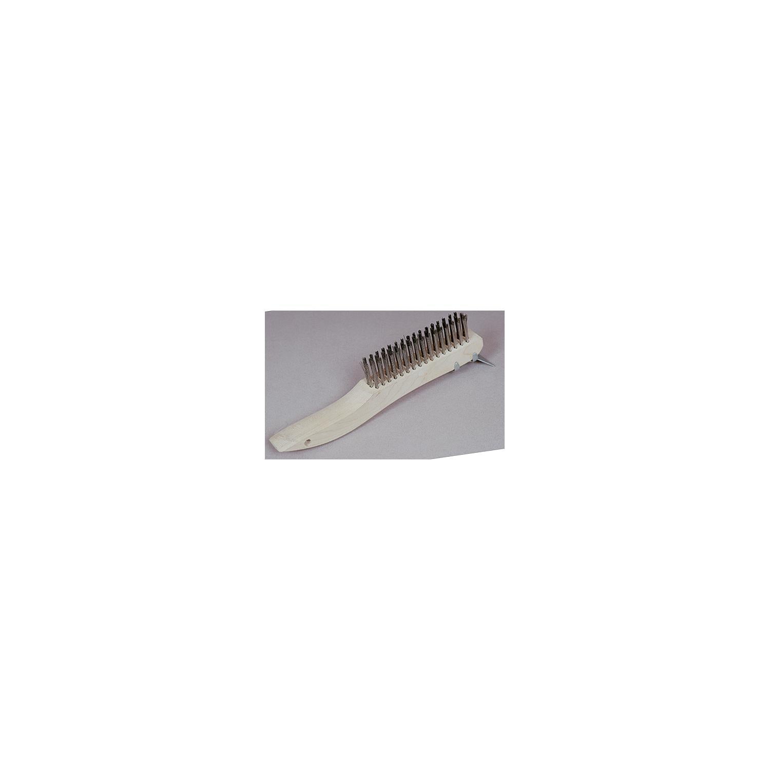 Star brite 40058 Starbrite Stainles Steel Bristle Utility Brush With Scraper
