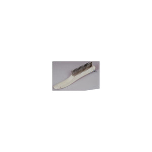 Star brite 40058 Starbrite Stainles Steel Bristle Utility Brush With Scraper