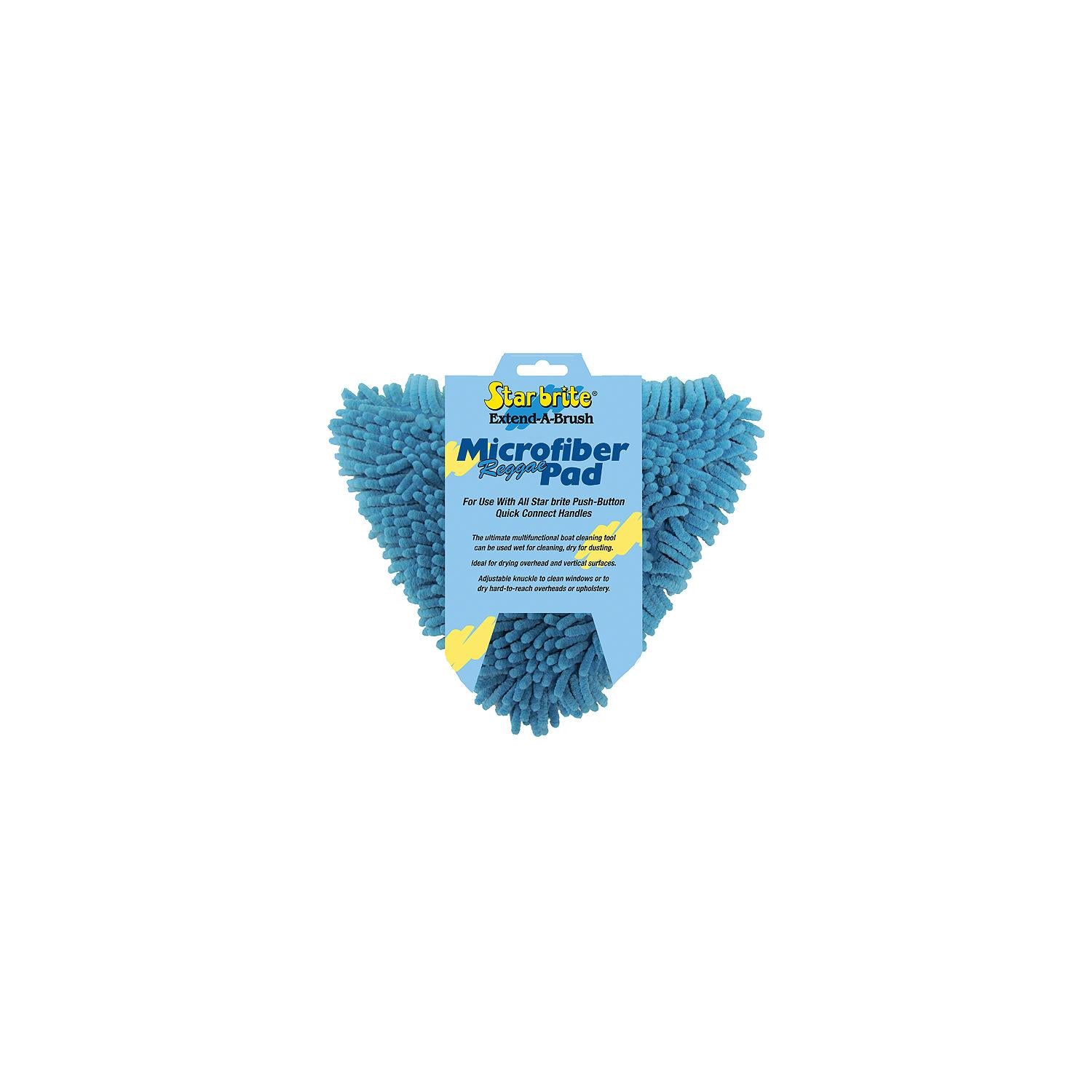 Star brite 40128 Starbrite Microfiber Reggae Pad Fits Quick Connect Handle (Sold Separately)