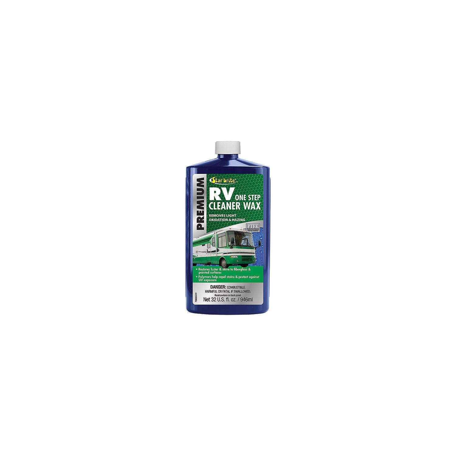 Star brite 79632 Starbrite Premium Rv One Step Cleaner Wax, 32 oz. Spray