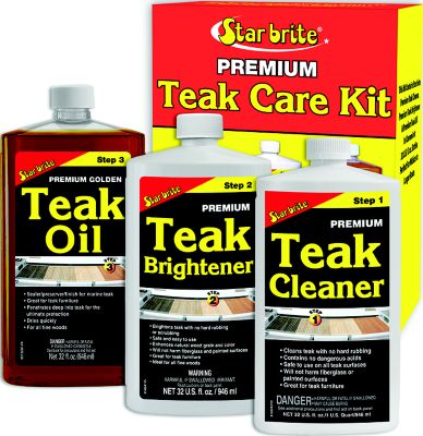 Star brite 81202 Teak Care Kit, Quart Size