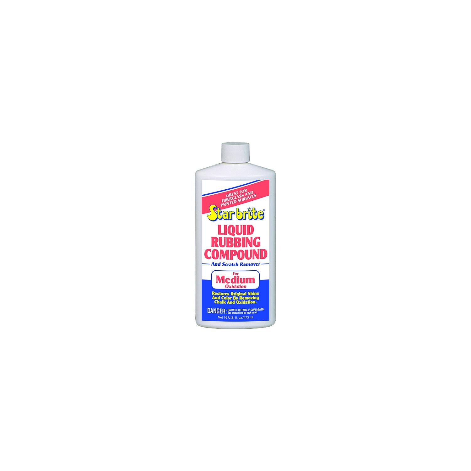 Star brite 81316 Liquid Medium Oxidation Rubbing Compound, Pt.