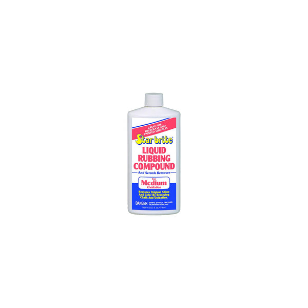 Star brite 81316 Liquid Medium Oxidation Rubbing Compound, Pt.