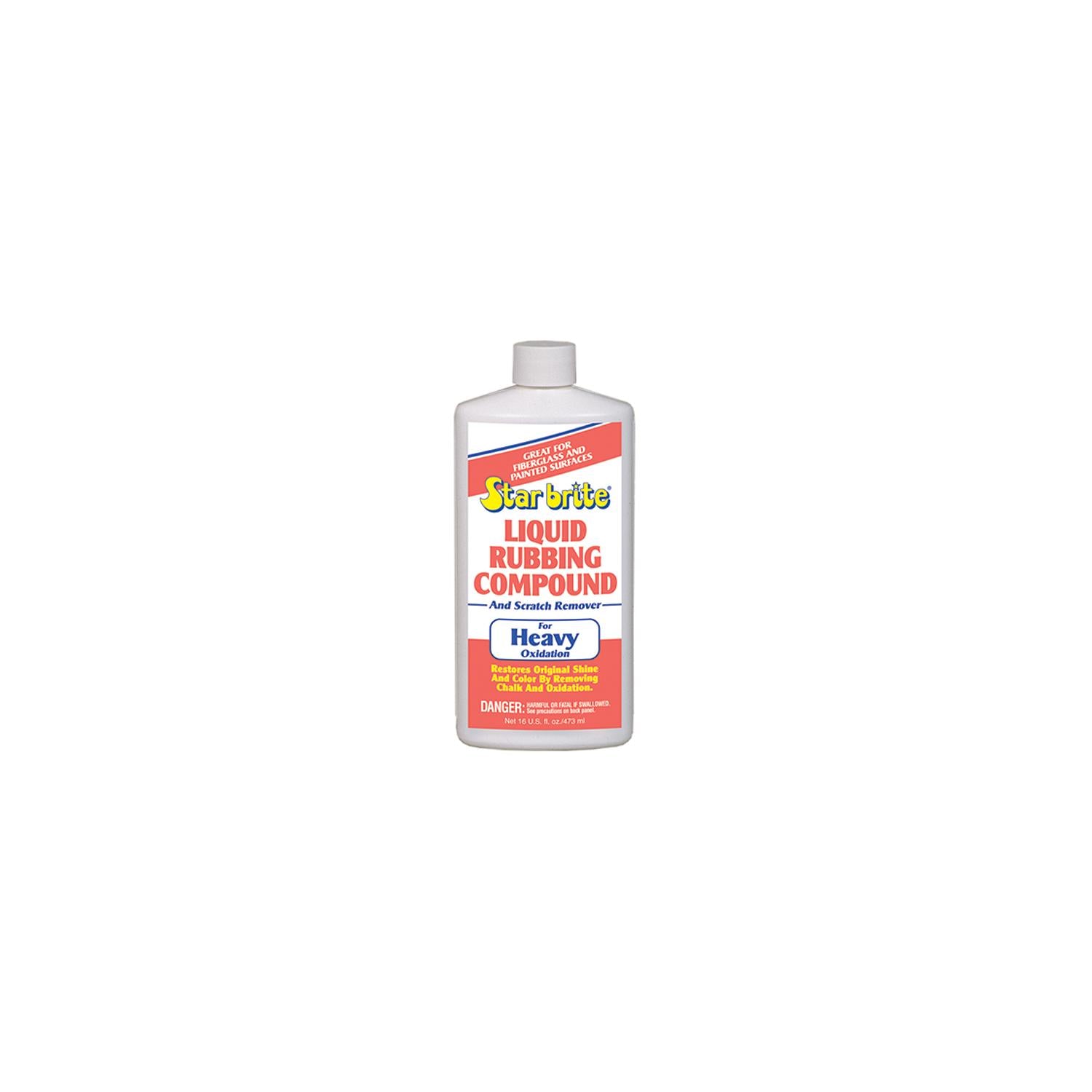 Star brite 81318 Liquid Heavy Oxidation Rubbing Compound, Pt.