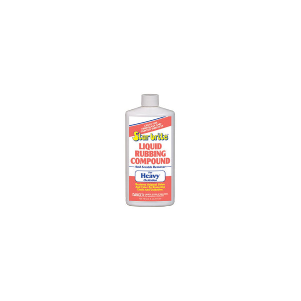 Star brite 81318 Liquid Heavy Oxidation Rubbing Compound, Pt.