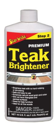 Star brite 81516 Premium Teak Brightener, Pt.