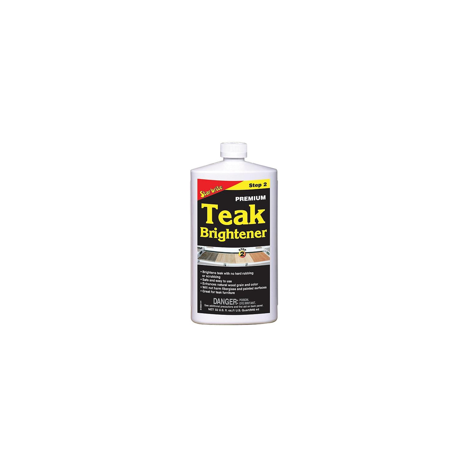 Star brite 81532 Premium Teak Brightener, Qt.