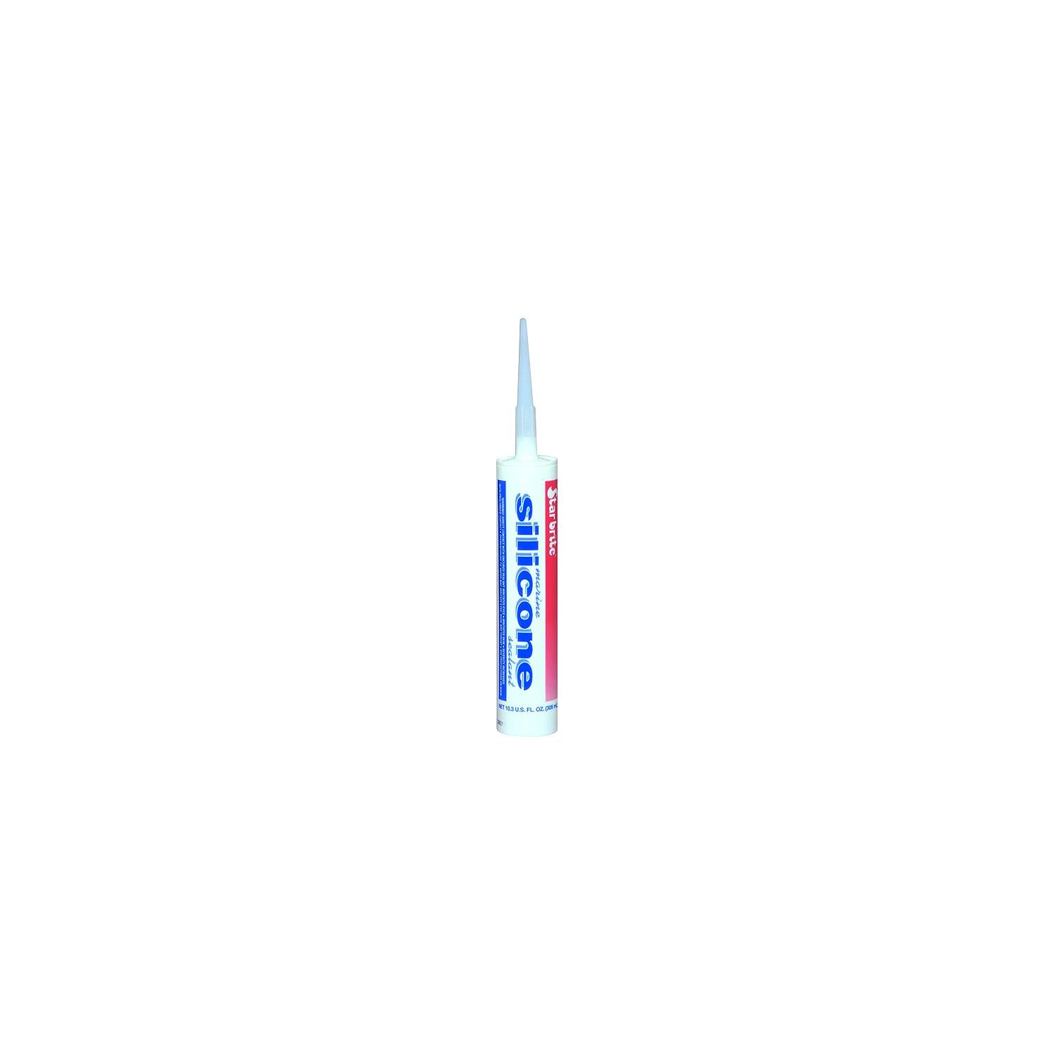 Star brite 82123 Silicone Sealant, Black 10.3 oz. (300 ml.)