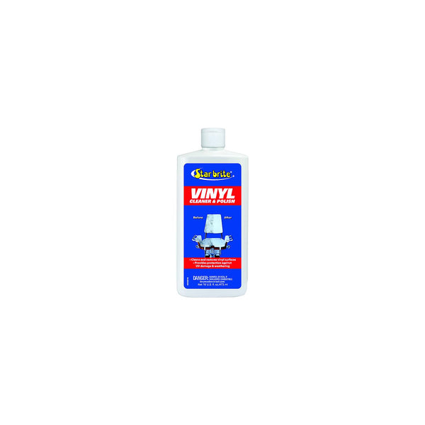 Star brite 091016P Vinyl Cleaner & Polish, 16 oz.