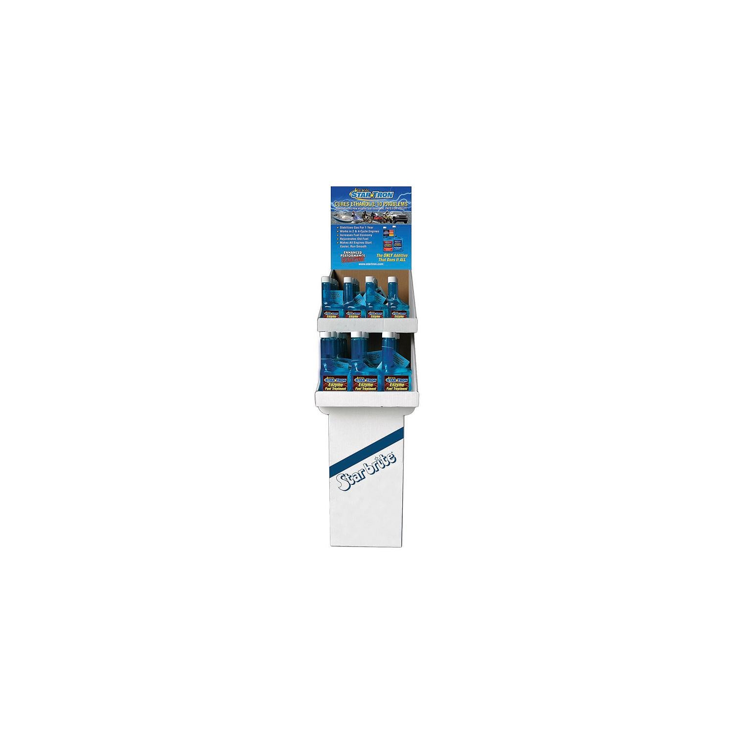 Star brite 93637 Starbrite TronÂ® Gas Additive Small Floor Marine Display