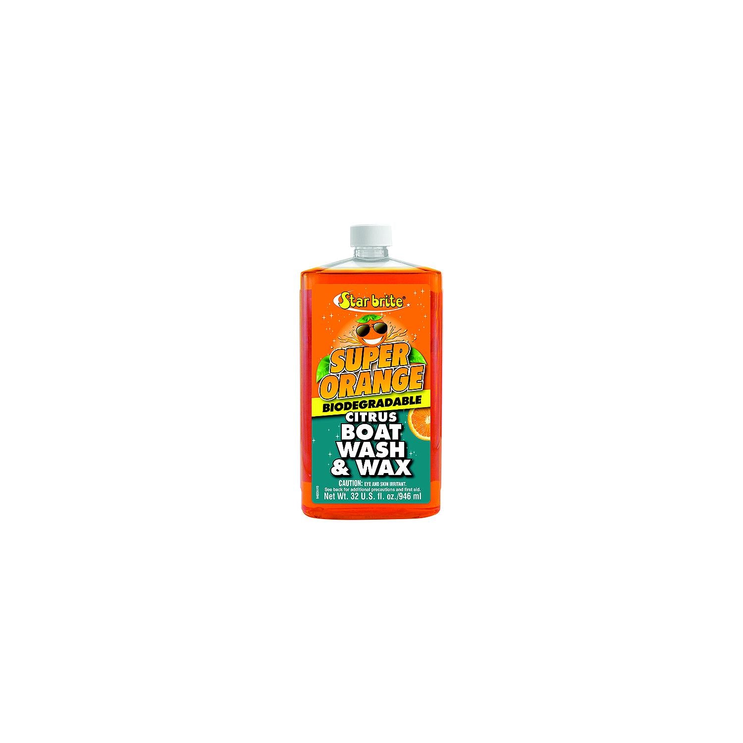 Star brite 094632P Super Orange Citrus Boat Wash & Wax, Quart