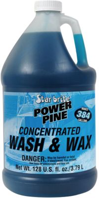 Star brite 094700N Power Pine Wash & Wax, 1 Gal.