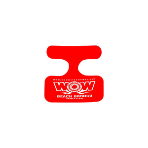WOW Watersports 14-2140 142140 Saddle Beach Bronco, Red