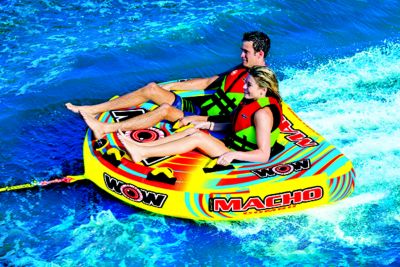 WOW Watersports 16-1010 Macho Towable, 1-2 Riders