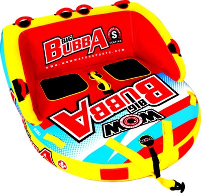 WOW Watersports 17-1050 Bubba Hi-Vis Towable, 1-2 Riders