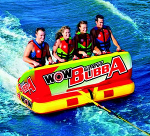 WOW Watersports 17-1070 Bubba Hi-Vis Towable, 1-4 Riders