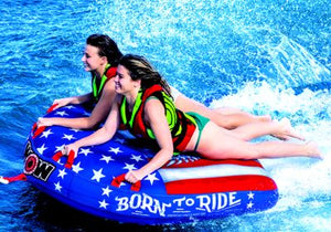 WOW Watersports 20-1010 Sports 201010 Born To Ride Towable, 1-2 Person