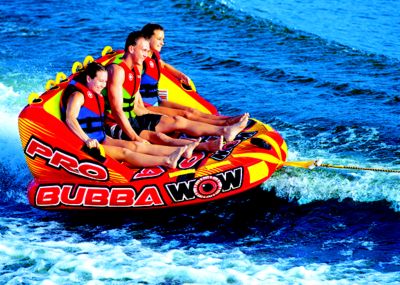 WOW Watersports 20-1080 201080 Super Bubba Pro Series Towable, 1-3 Riders