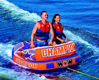 WOW Watersports 21-1000 211000 Champion Towable, 2 Riders