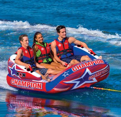 WOW Watersports 21-1010 211010 Champion Towable, 3 Riders
