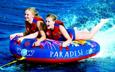 WOW Watersports 22-WTO-3983 Wow 22WTO3983 Paradise Towable, 1-2 Riders