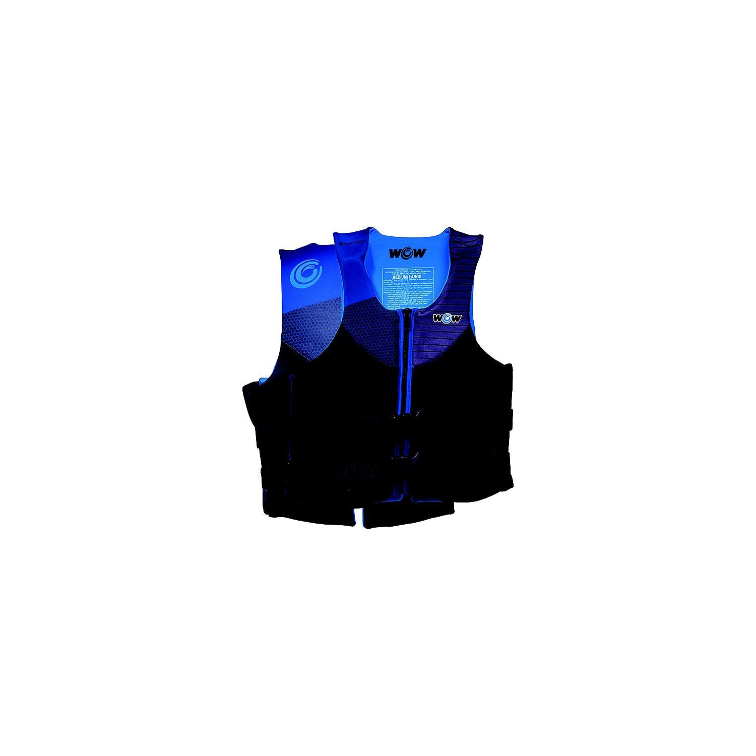 WOW Watersports 23-WLV-4825 23WLV4825 Feel Good Life Vest, Blue 2XL/3XL