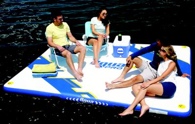 Aqua-Leisure Recreation APR20924 Aqua Leisure Inflatable Dock, 10' x 8'