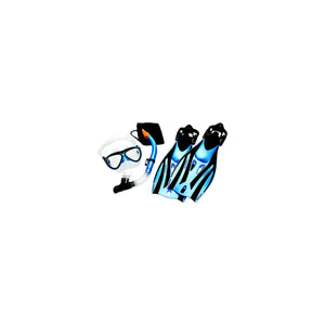 Aqua-Leisure Recreation DPX5976S1L Aqua Leisure Ion Junior 5 Piece Dive Set, Blue