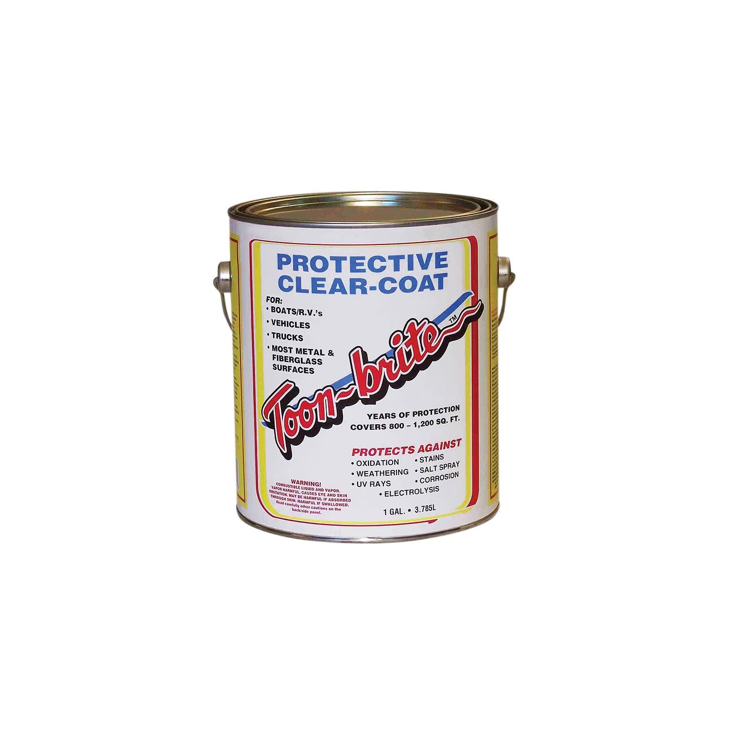 Toonbrite P1000 Toon-Brite Aluminum, Metal & Fiberglass Protective Clear-Coat, Gal