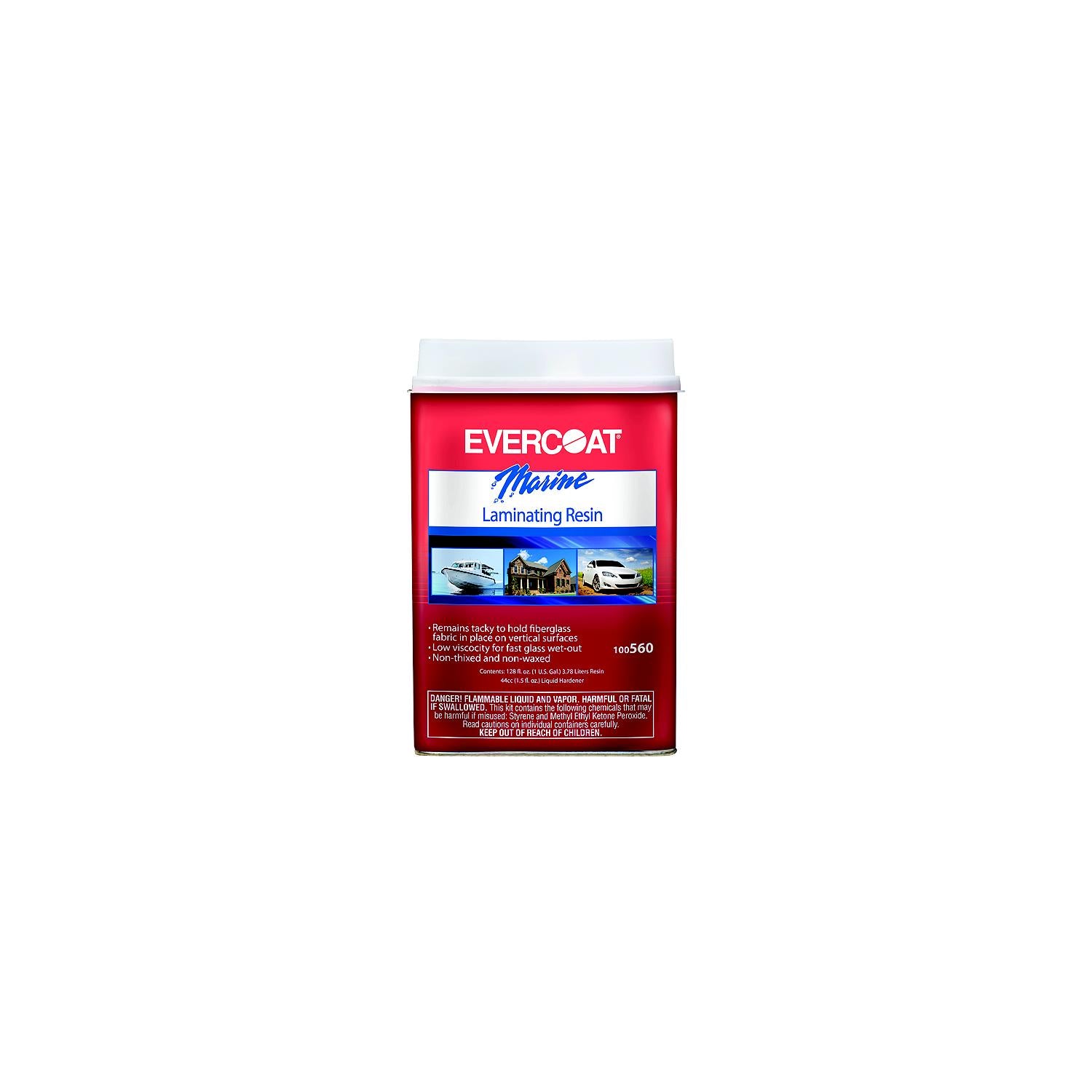 Evercoat 100560 Laminating Resin Gallon No Wax