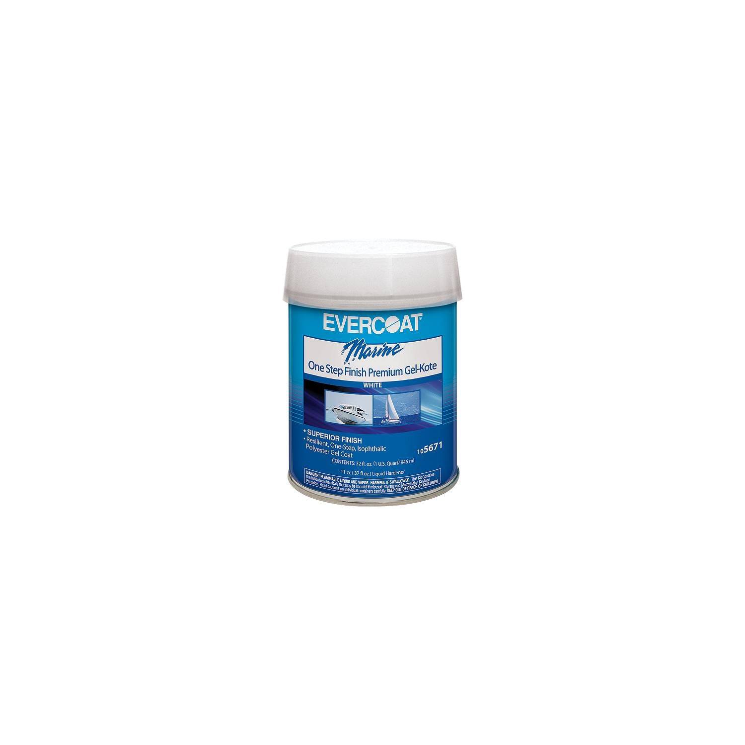 Evercoat 105671 One Step Gel Coat Finish
