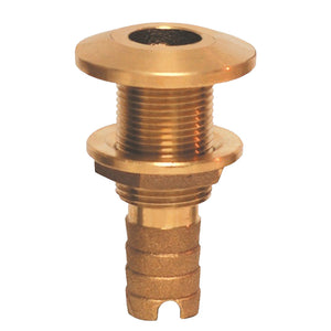 GROCO Bronze Hose Barb Thru-Hull Fitting - 3/4